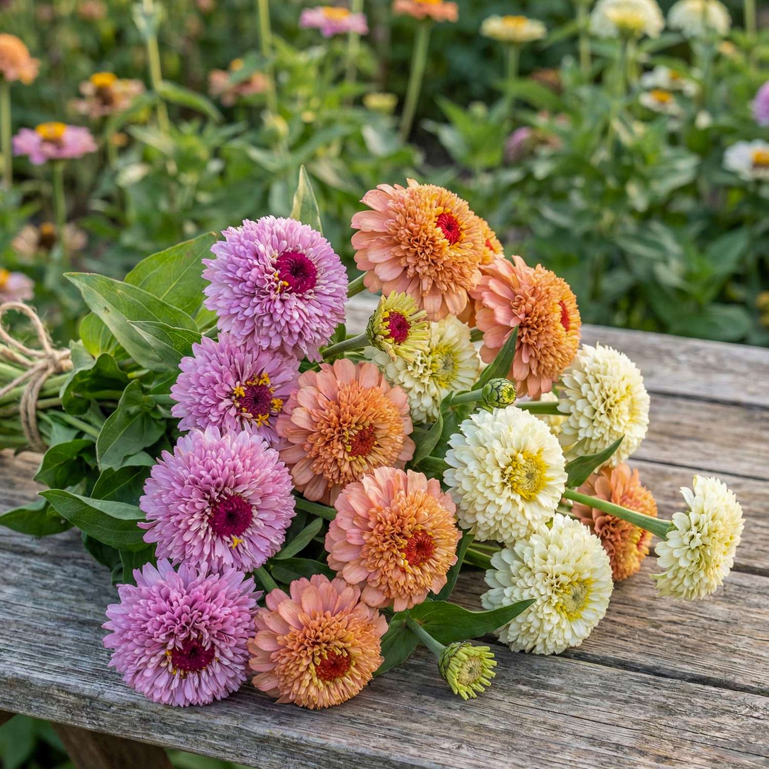 Zinnia Zinderella Party (6 sachets de graines)